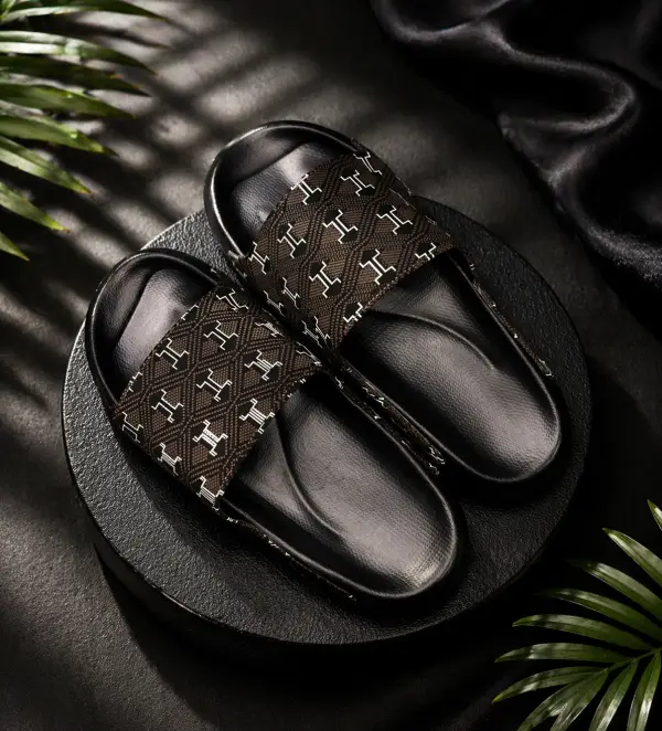 Premium Pattern Comfort Slide Sandal