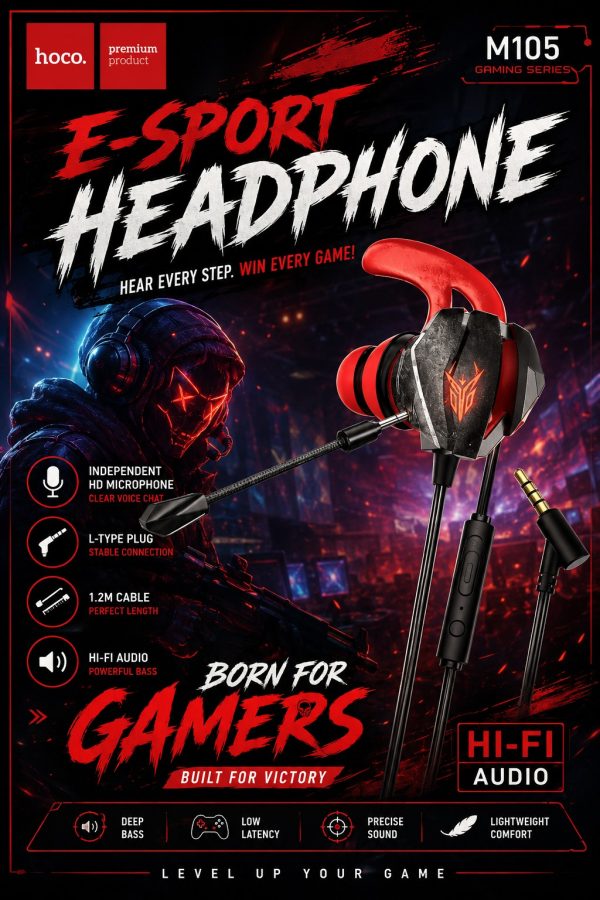 Hoco M105 E-Sport Gaming Headphone
