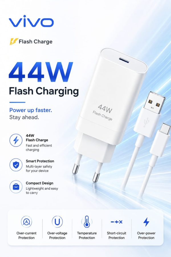 Vivo 44W Flash Charge Fast Charger
